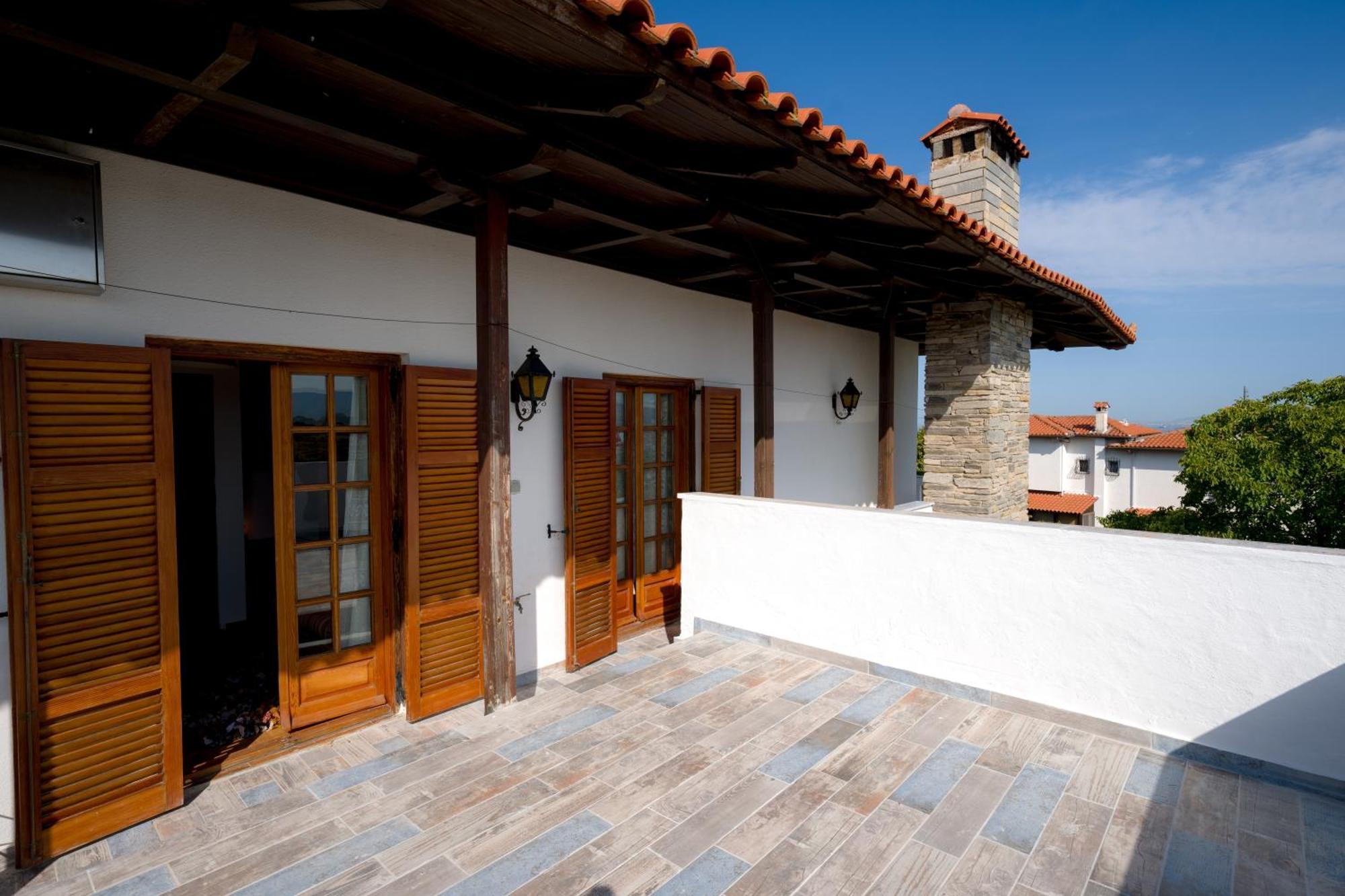 Archontiko Alexandros Luxury Suites Kardiá Exterior foto